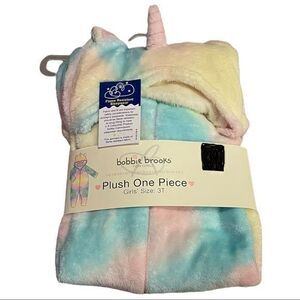 NWT Sz 3T Bobbie‎ Brooks Tie Dye Unicorn One Piece